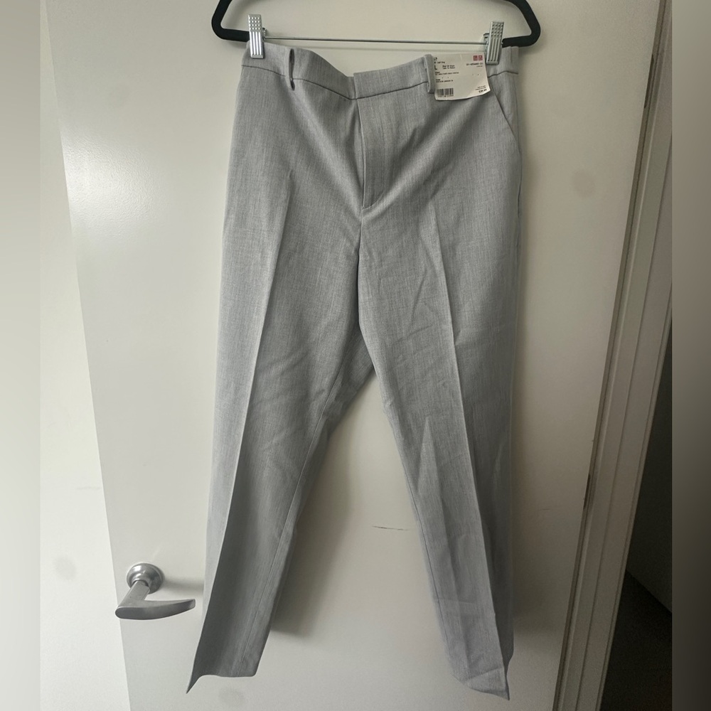 NWT Uniqlo Smart Ankle Pant - Light Gray